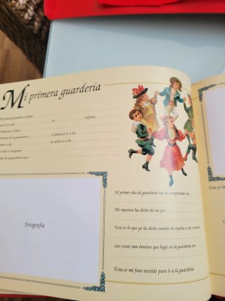 Libro recuerdos bebé Cunill