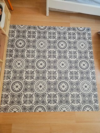 Alfombra vinílica diseño mosaico NUEVA