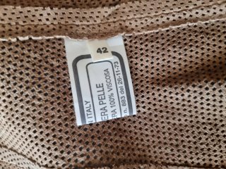 Gilet IXOS in pelle traforata