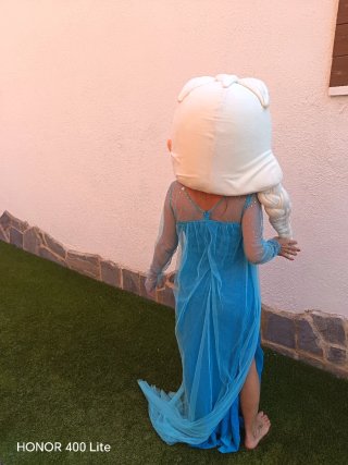 Disfraz Elsa Frozen Talla Única
