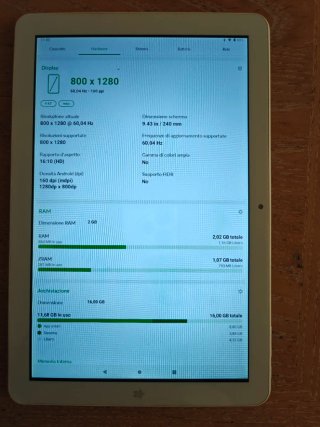 Tablet Mediacom 1CY 9.5 2GB RAM 16GB 4G/LTE