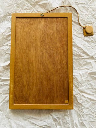 Lavagna Cucina Legno Ceramica Anatra Fiori THUN