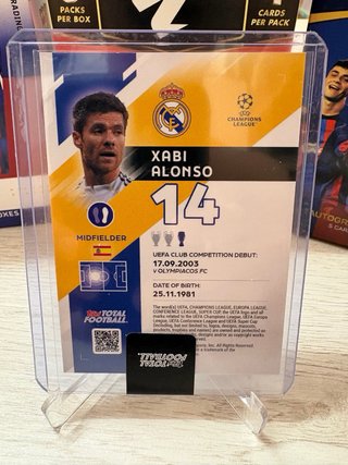 XABI ALONSO /99 TOPPS TOTAL FOOTBALL REAL MADRID
