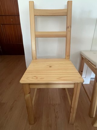 Sillas de madera Ikea (4 unidades)