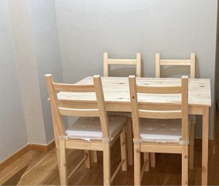 Sillas de madera Ikea (4 unidades)