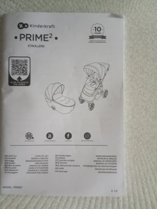 Cochecito Kinderkraft Prime 2 Negro
