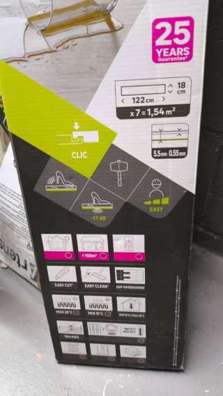 Suelo vinílico Artens RIGID 1,54 m²