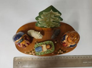 Nacimiento artesano ucraniano/ruso