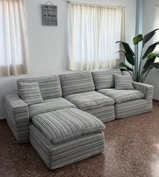 Rebajado sofá chaise longue modular en oferta