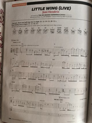 Revista guitar world diciembre 2011 en inglés
