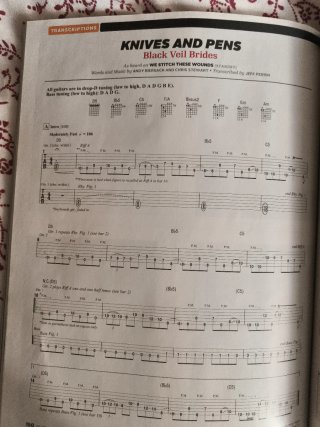 Revista guitar world diciembre 2011 en inglés