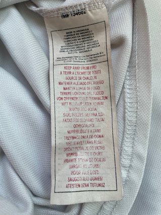 Camiseta Nike Vintage Y2K Blanca Original Talla L