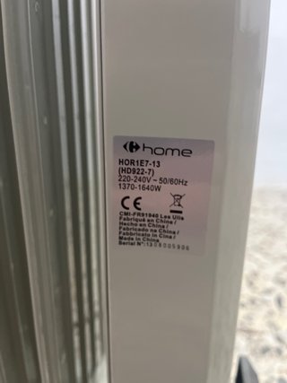 Radiador eléctrico Home