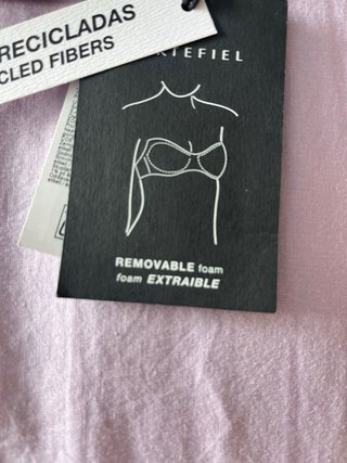 Sujetador bikini rojo Zara talla L sin estrenar