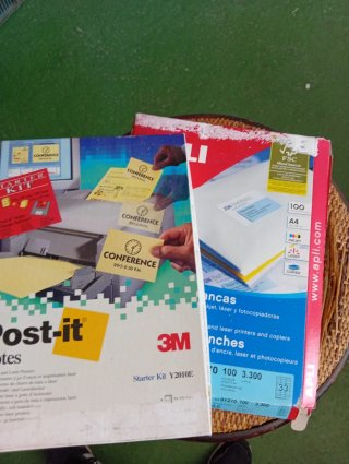 Sobres, bolsas y papel especial
