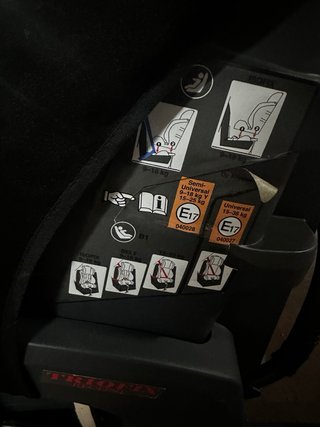 Silla de coche Klippan Negra