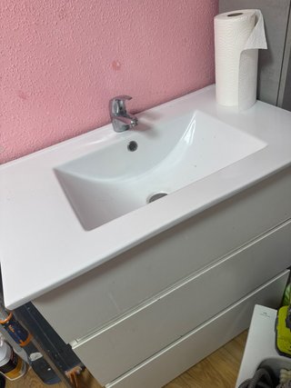 30 euros Lavabo de porcelana blanco