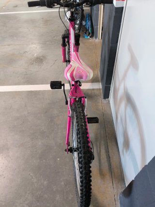 Bicicleta niña rosa 8-10 años