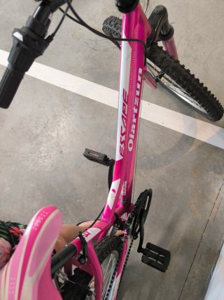 Bicicleta niña rosa 8-10 años