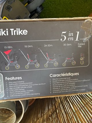 Triciclo Doona Liki Trike 5en 1