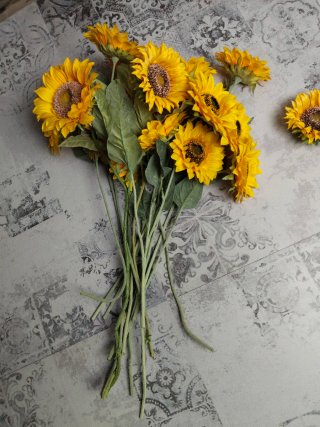 Girasoles artificiales