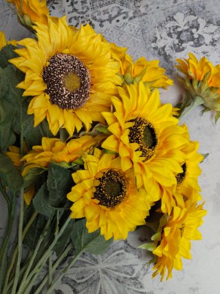 Girasoles artificiales