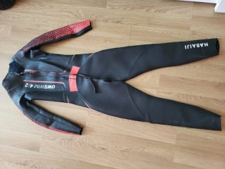 Neopreno Nabaiji Negro y Rosa Talla 38