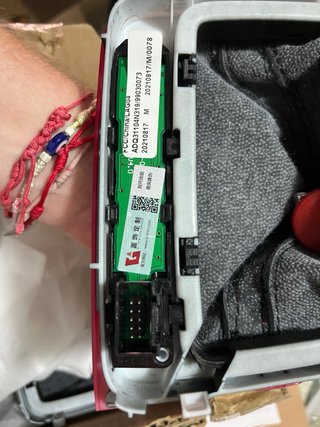 Ensamblaje de bola de mano de cambio de cuero