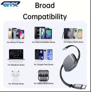 Cable USB C Retráctil 240W GYX