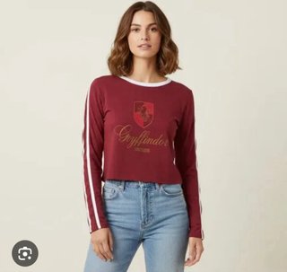 Camiseta Gryffindor Harry Potter Niña