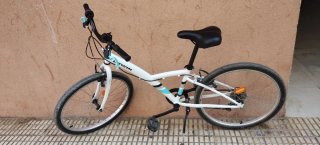 Bicicleta 24 BTWIN Blanca
