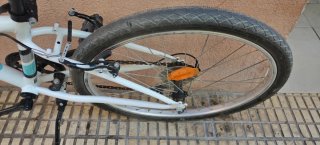 Bicicleta 24 BTWIN Blanca