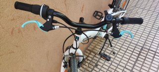 Bicicleta 24 BTWIN Blanca