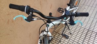 Bicicleta 24 BTWIN Blanca