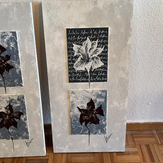 Conjunto de 3 Cuadros Modernos