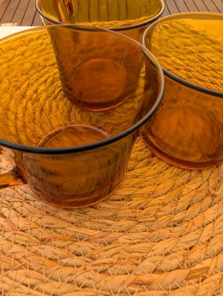 Tazas Duralex Ambar Vidrio
