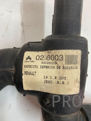 Renault 19 manguito agua ref: 026003