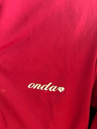 Casaco Onda Vermelho Tamanho L