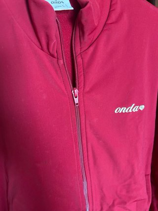 Casaco Onda Vermelho Tamanho L