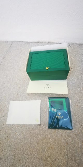 Caja y accesorios reloj Rolex
