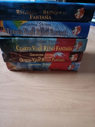 Lote libros Gerónimo Stilton