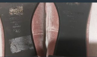 Zapatos 40 terciopelo