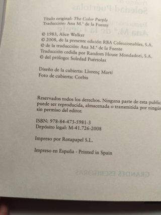 El Color Púrpura