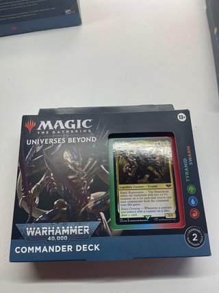 4 Mazos Magic Commander Warhammer 40,000