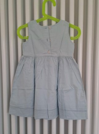 Vestito Benetton bambina turchese