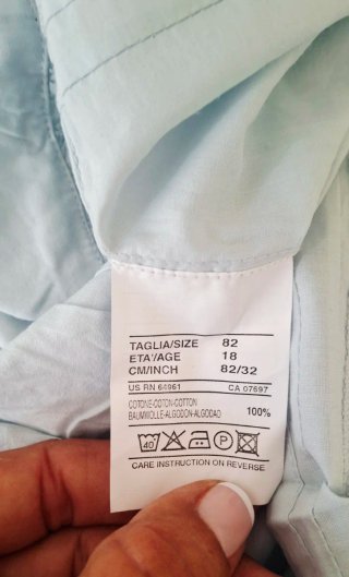 Vestito Benetton bambina turchese