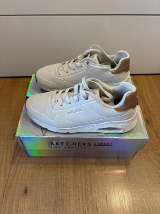 Deportivas Skechers Mujer Talla 37 Blancas