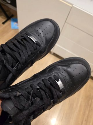Nike Air Force 1 Negras Talla 43 autenticas.