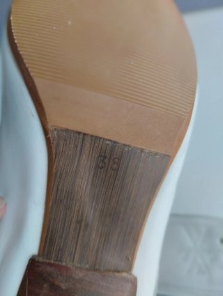 Mocasines destalonados blancos