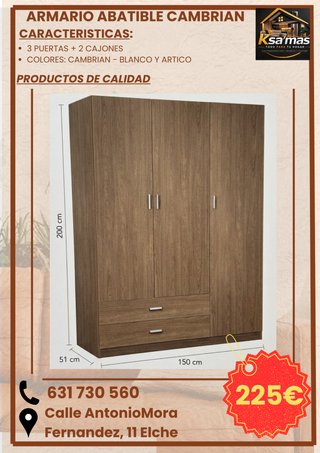 Armario Abatible Cambrian